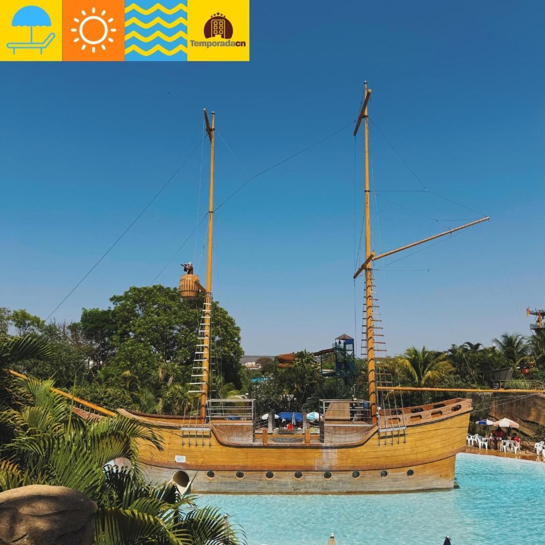 Diroma Spazzio Com Acesso Ao Acqua Park - Temporada Cn Aparthotel Caldas Novas